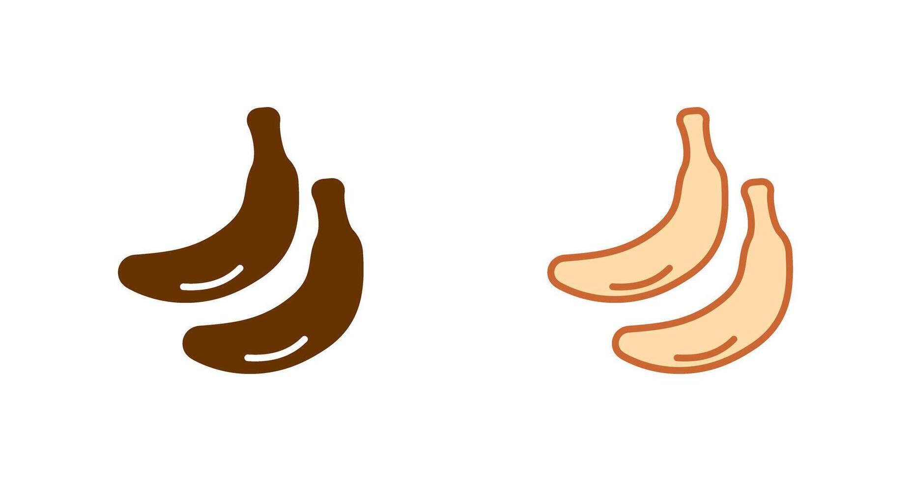Banana Icon Design vector