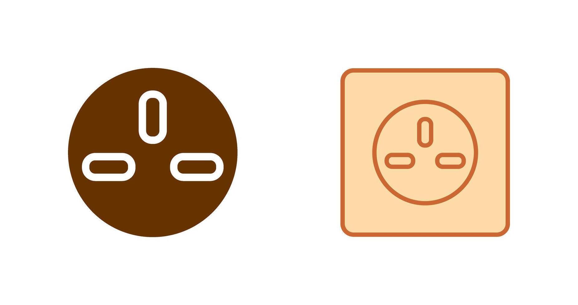 Socket Icon Design vector