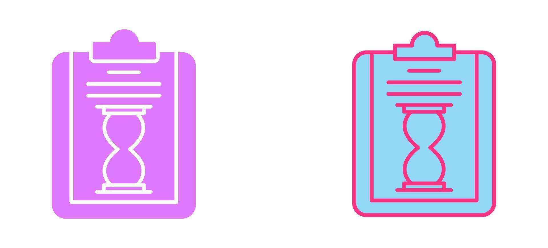watch Icon Design vector