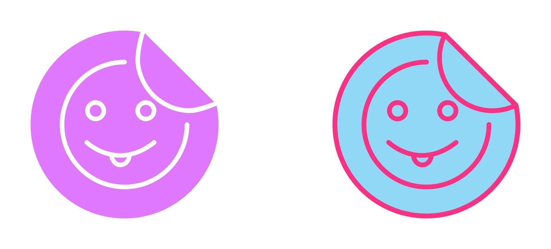 Sticker Icon Design vector