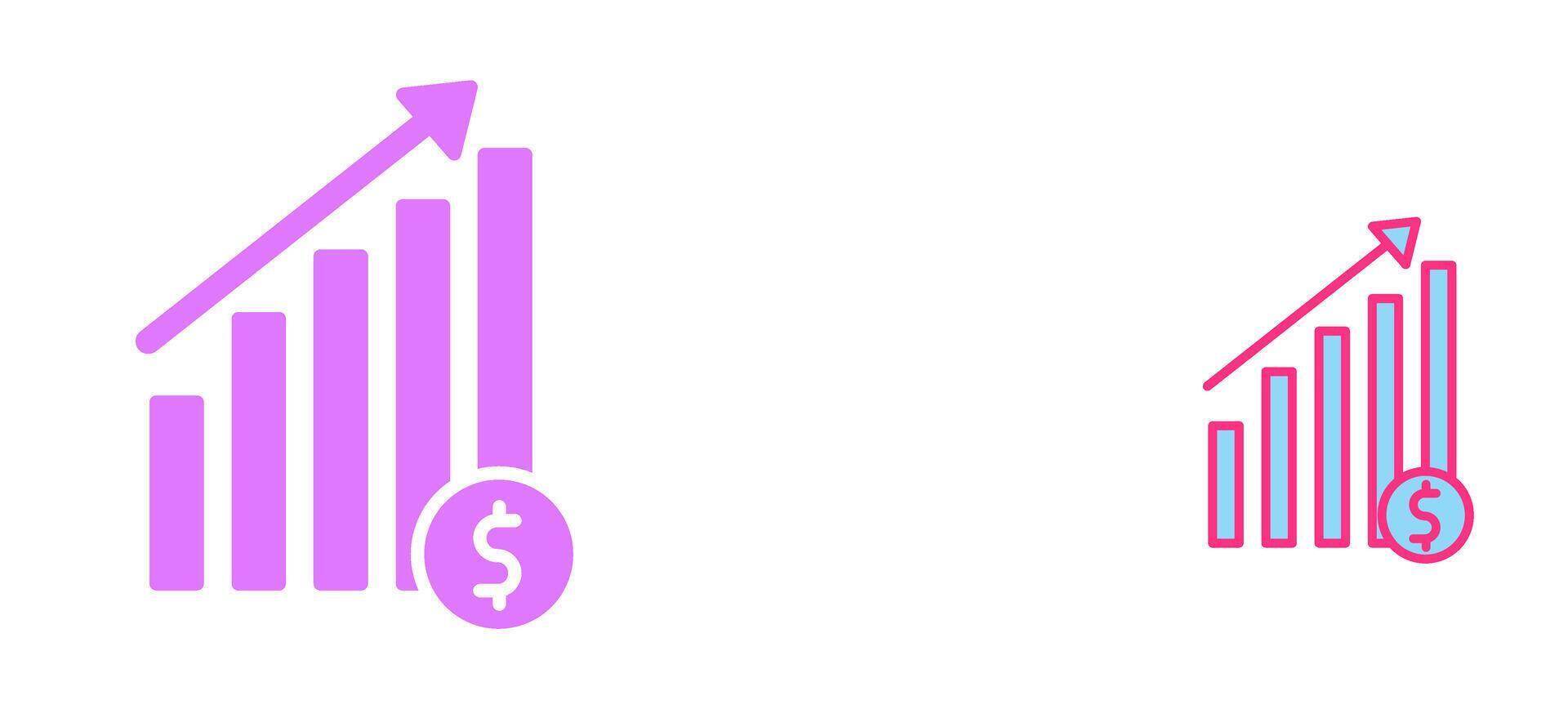 Revenues Icon Design vector