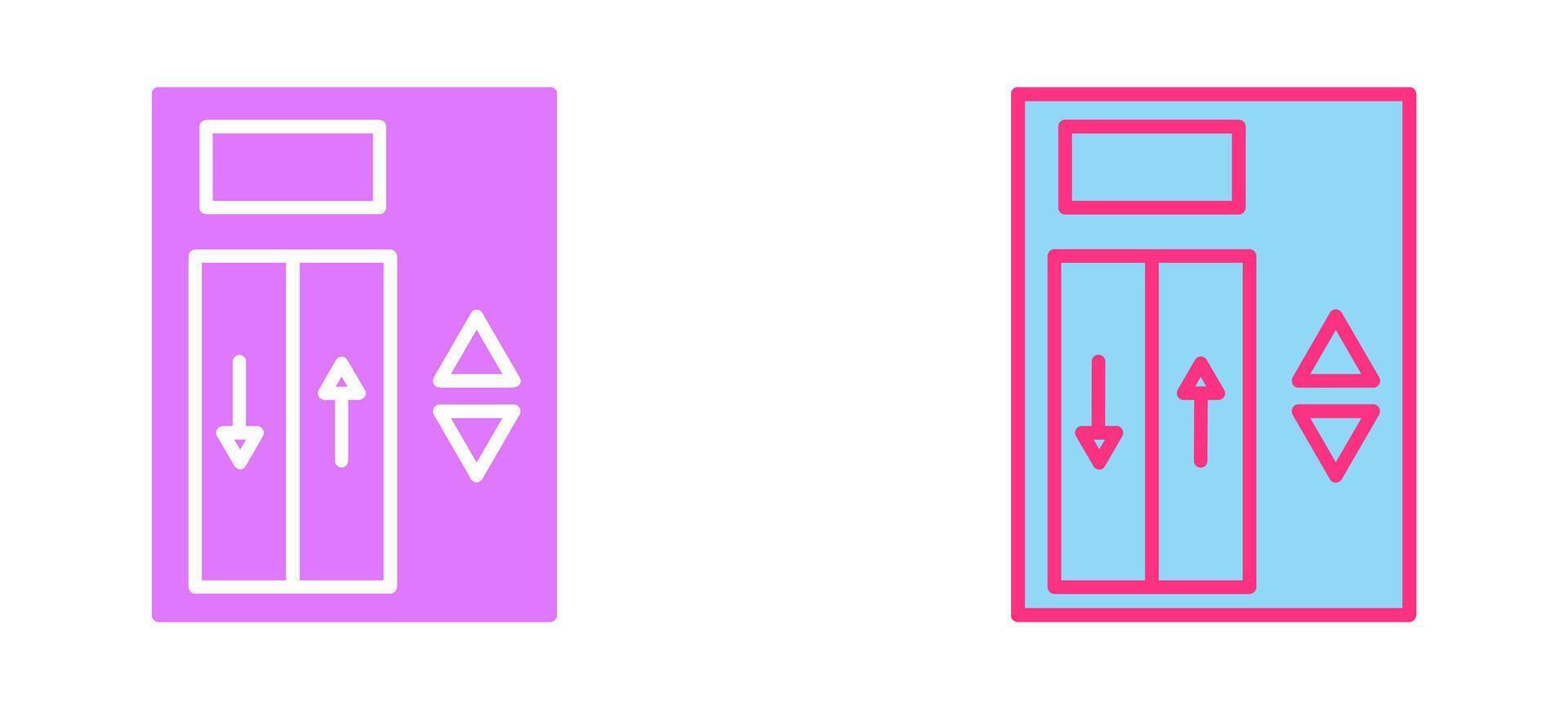 Elevator Icon Design vector