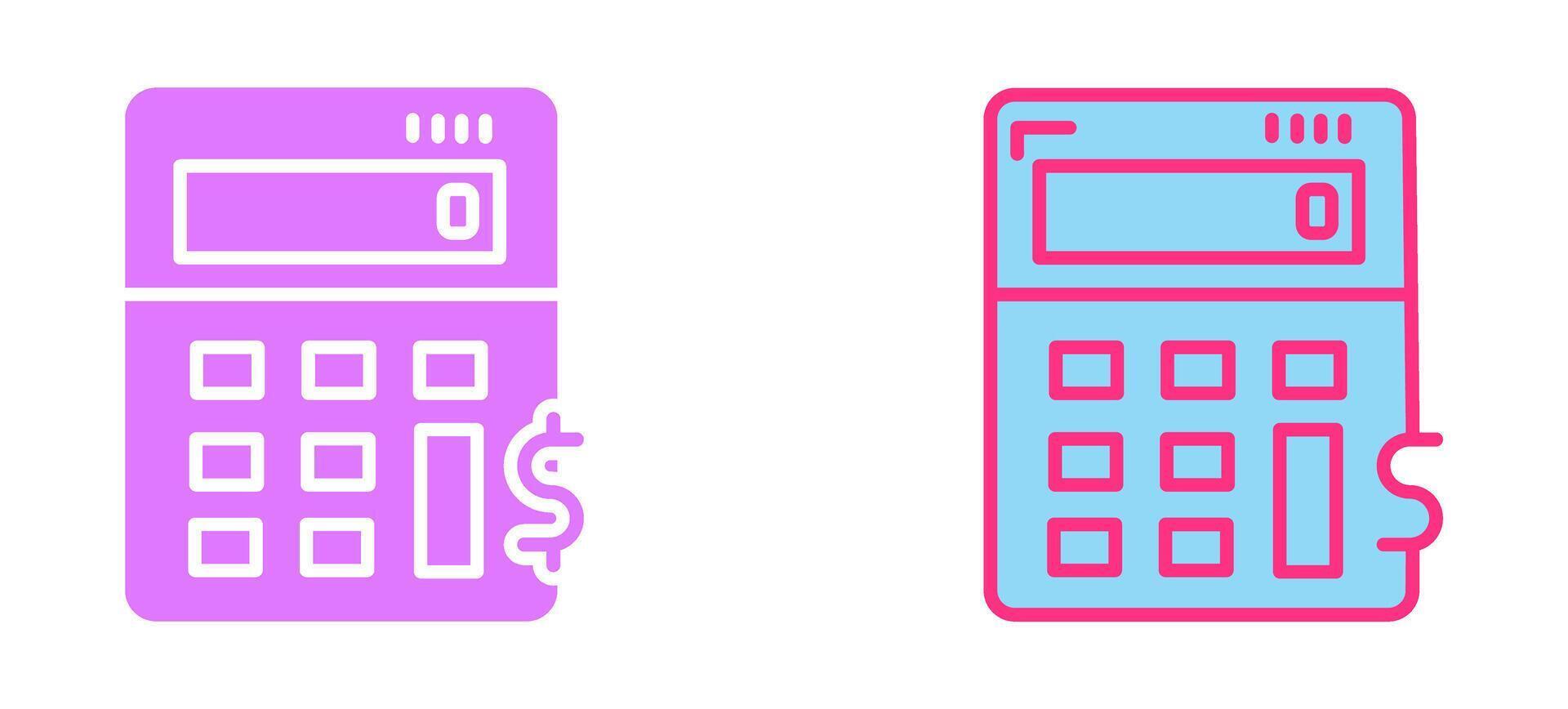 Calculations Icon Design vector