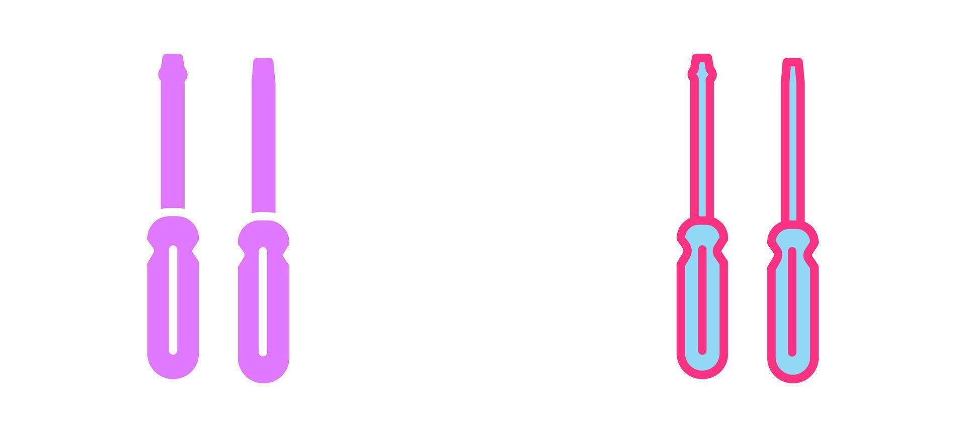 Screwdriver Icon Design vector