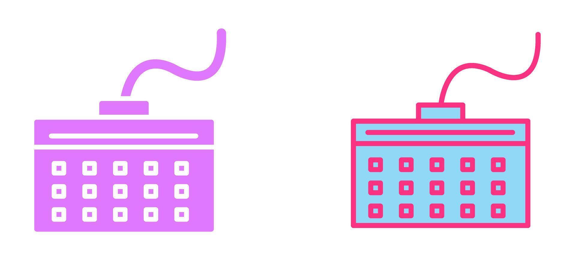 Keyboard Icon Design vector