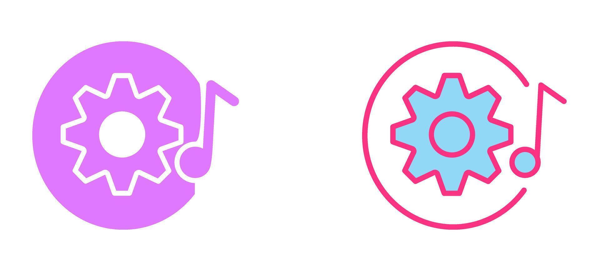 Setting Icon Design vector