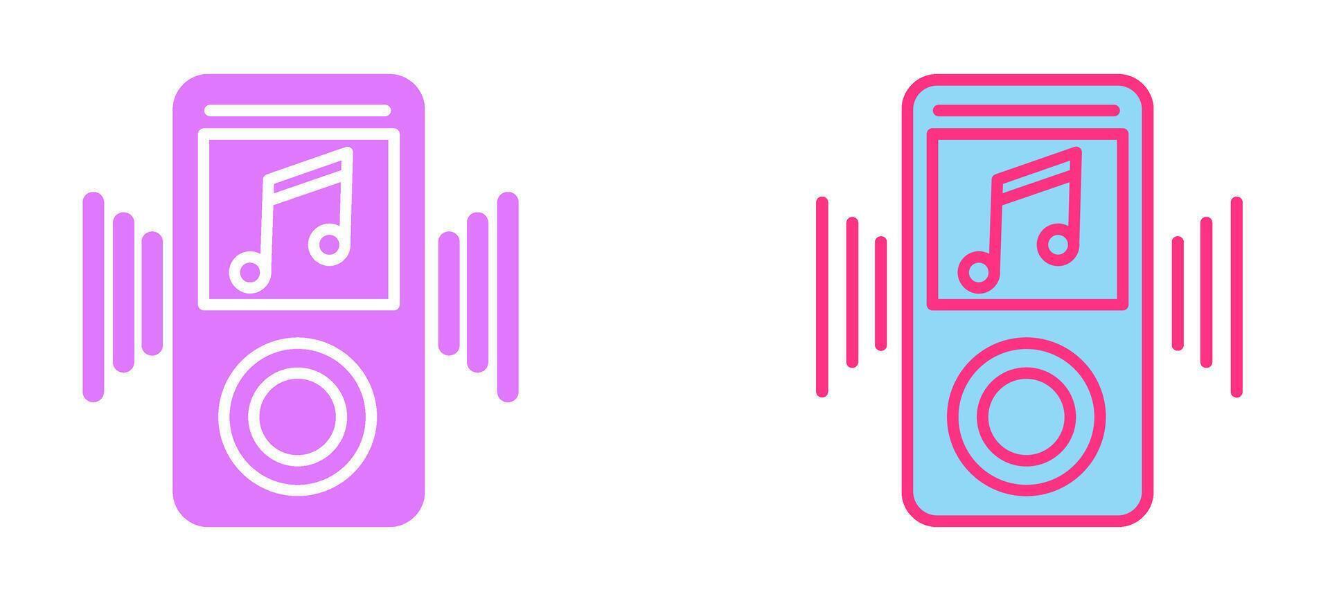 MP3 Icon Design vector