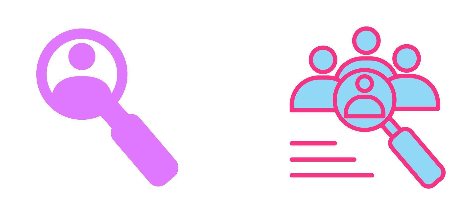 Find Icon Design vector