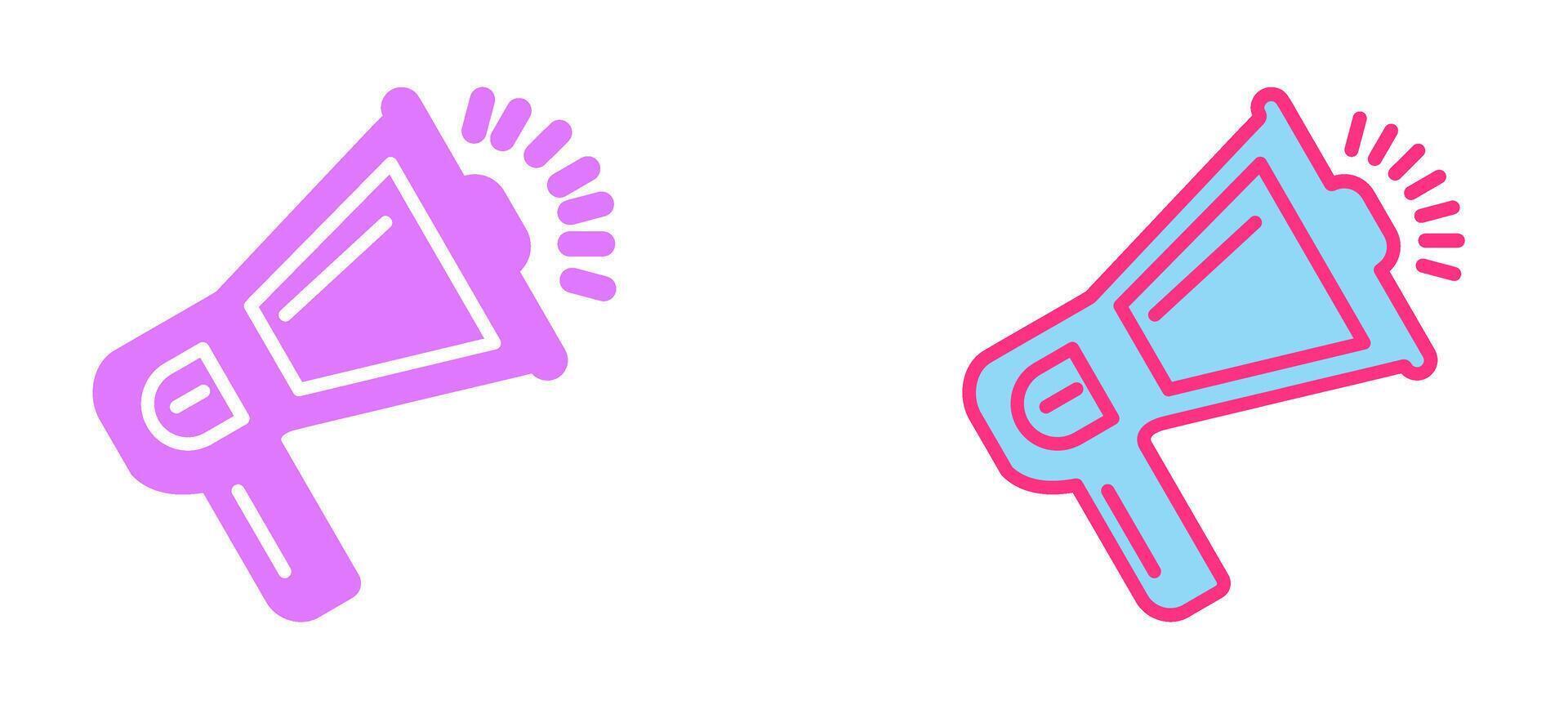 Megaphone Icon Design vector