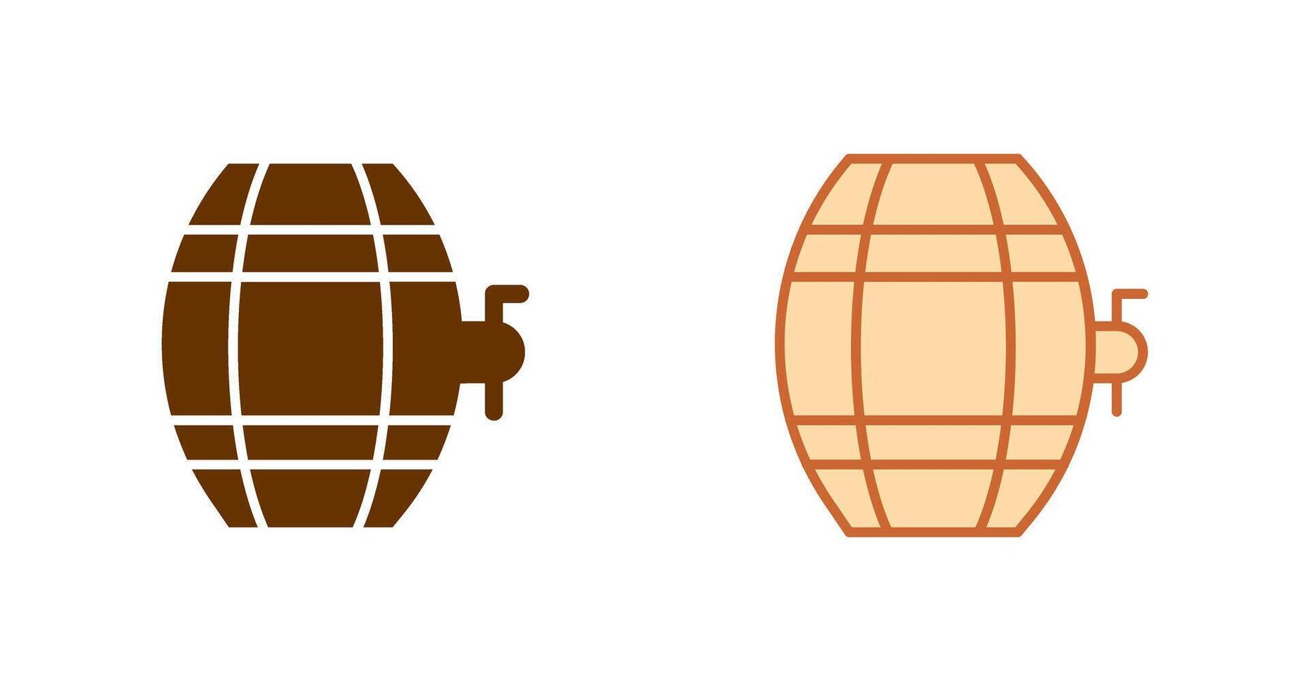Barrel Icon Design vector