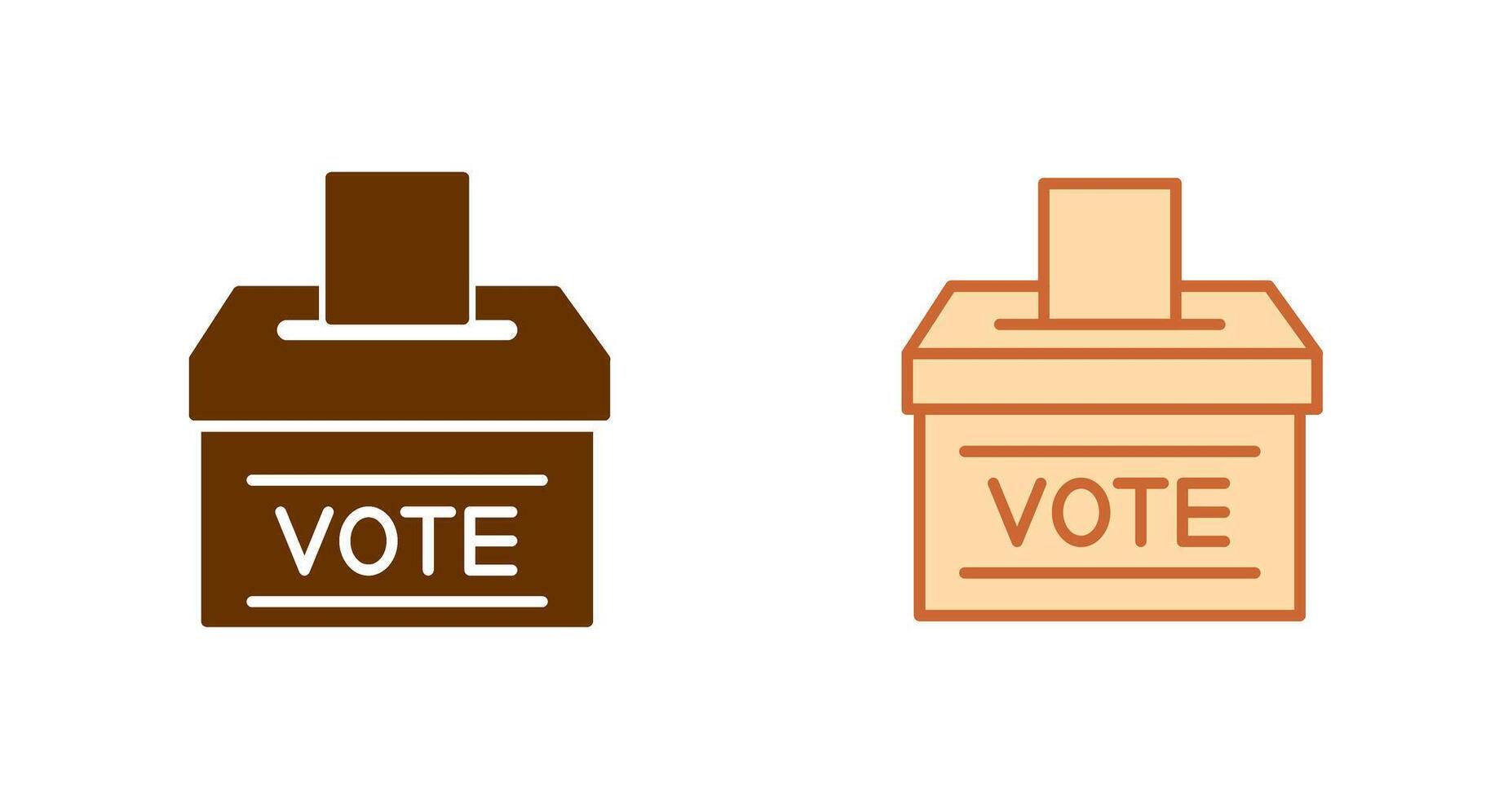 Vote Icon Design vector