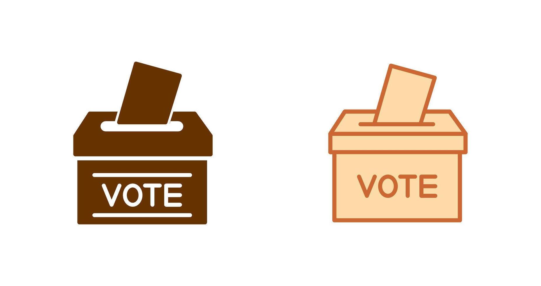 Ballot Icon Design vector