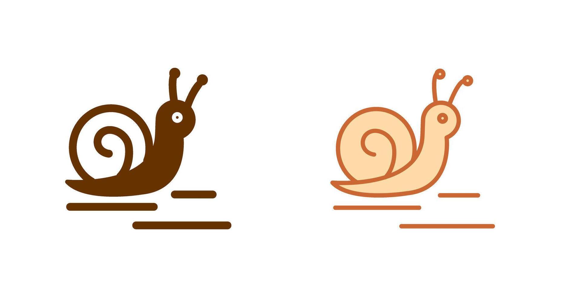 Snail Icon Design vector