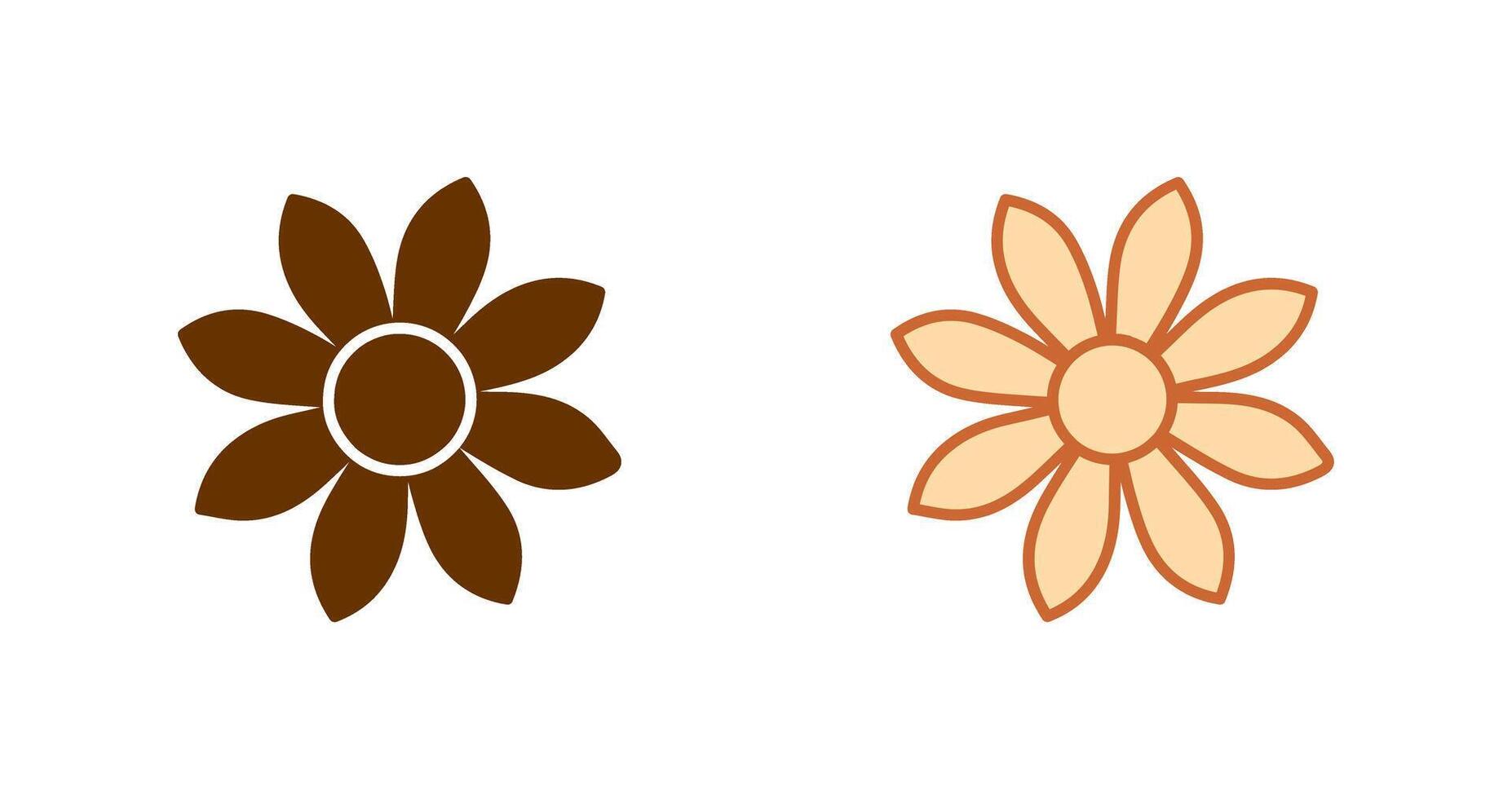 Floral Icon Design vector