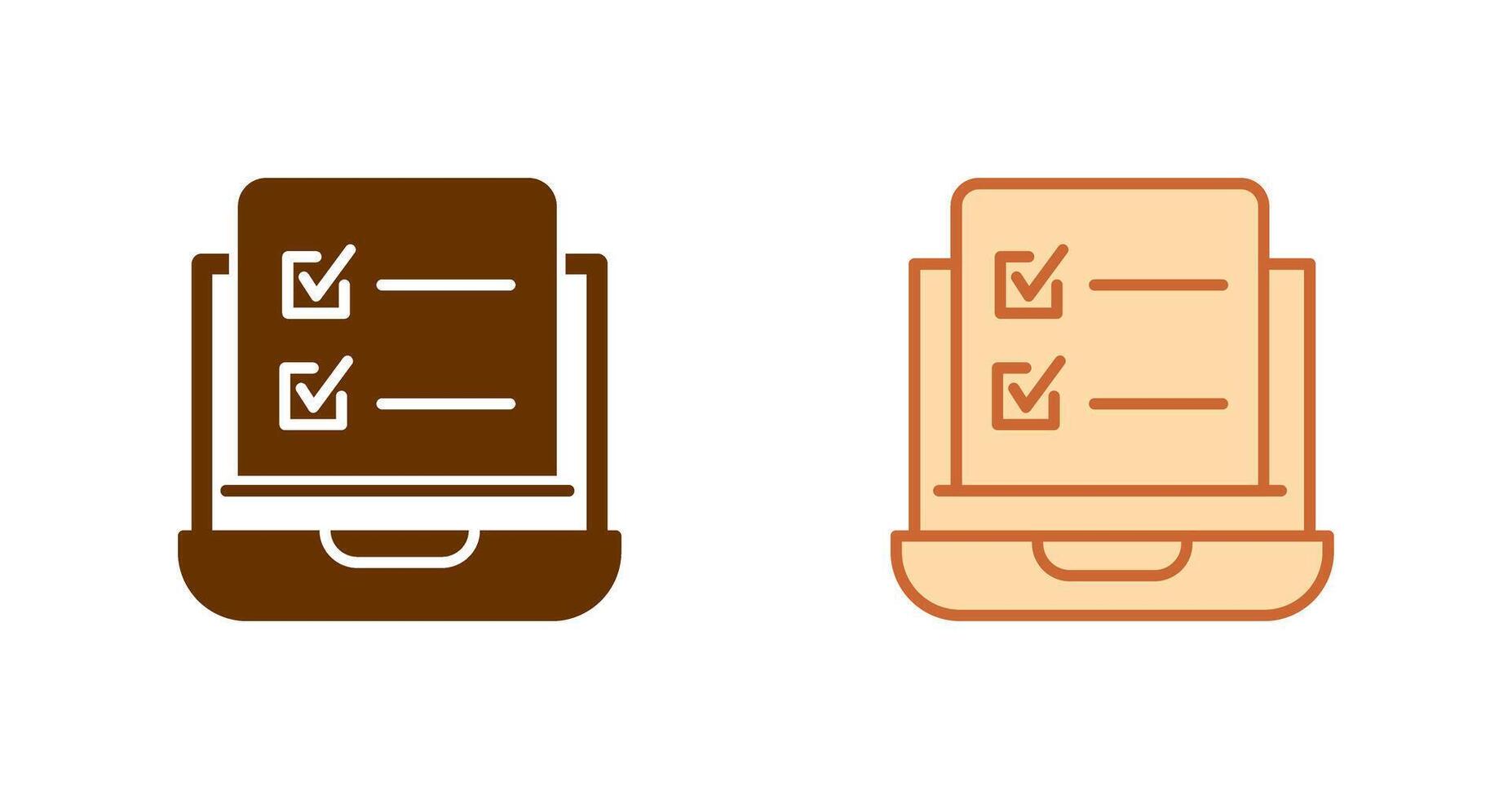 List Icon Design vector