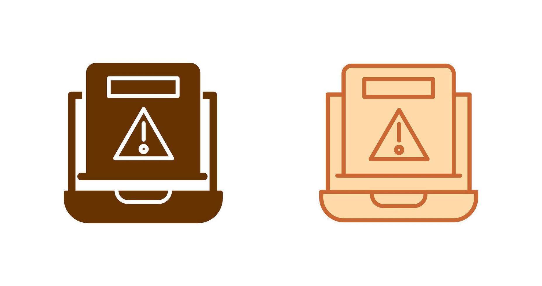 Error Icon Design vector