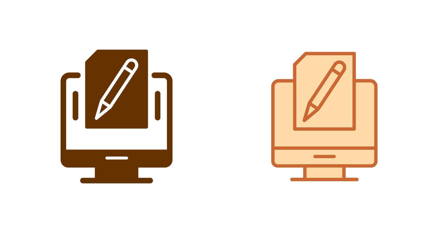 Pencil Icon Design vector