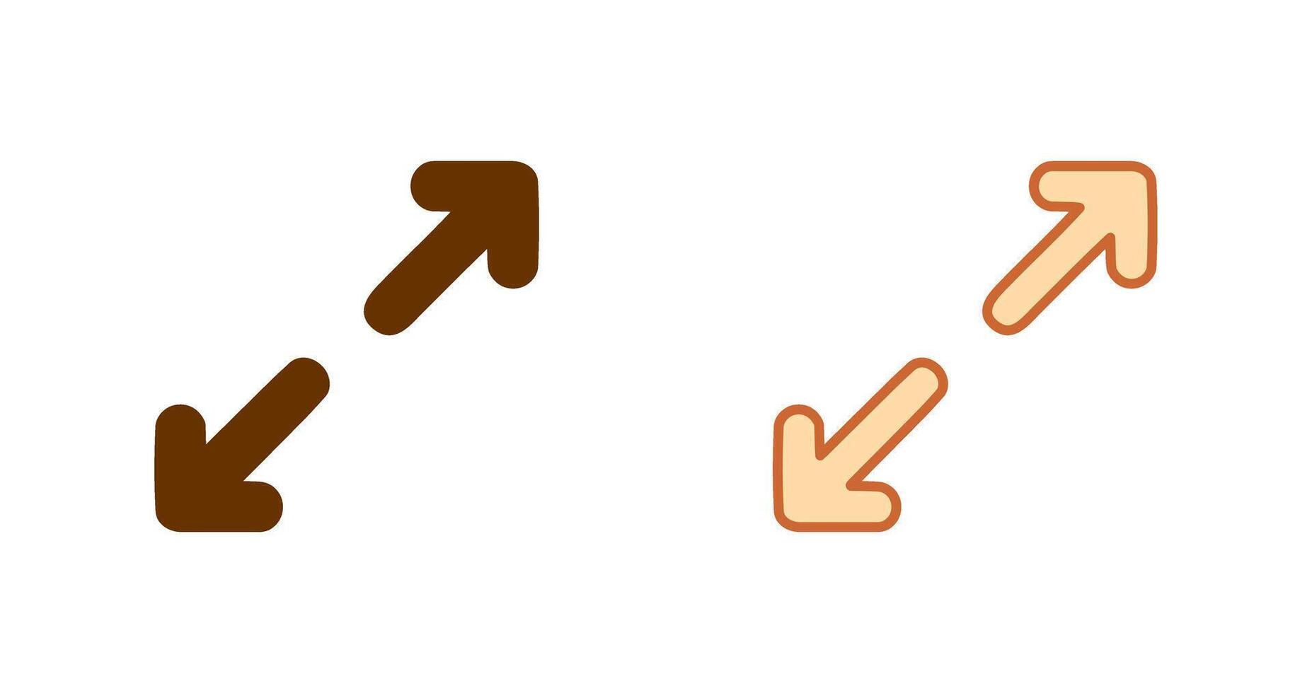 Expand Icon Design vector