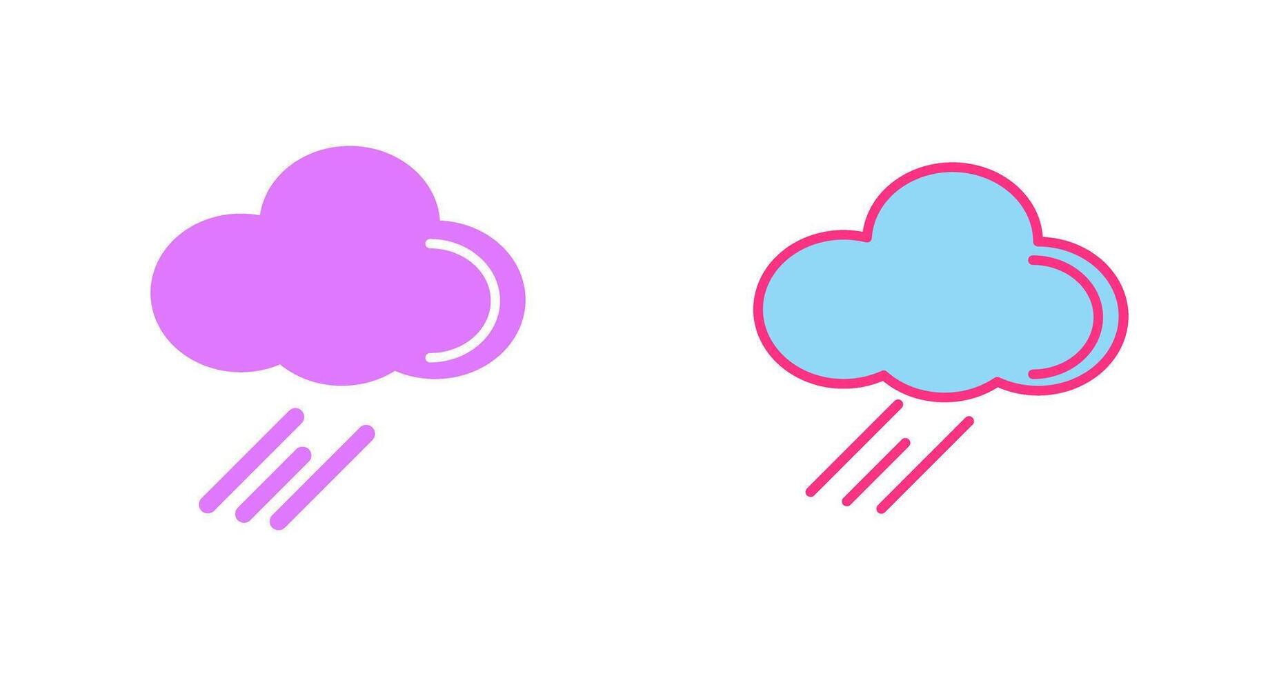 Rain Icon Design vector