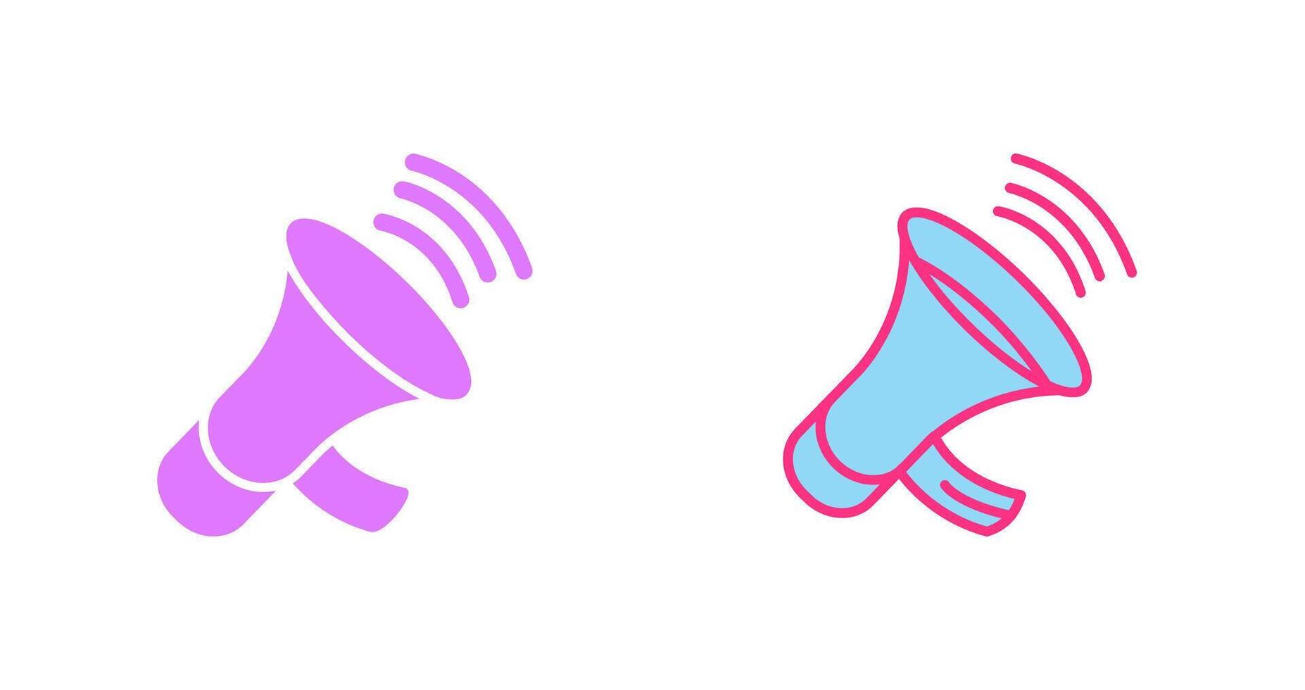 Announcement Icon Design vector
