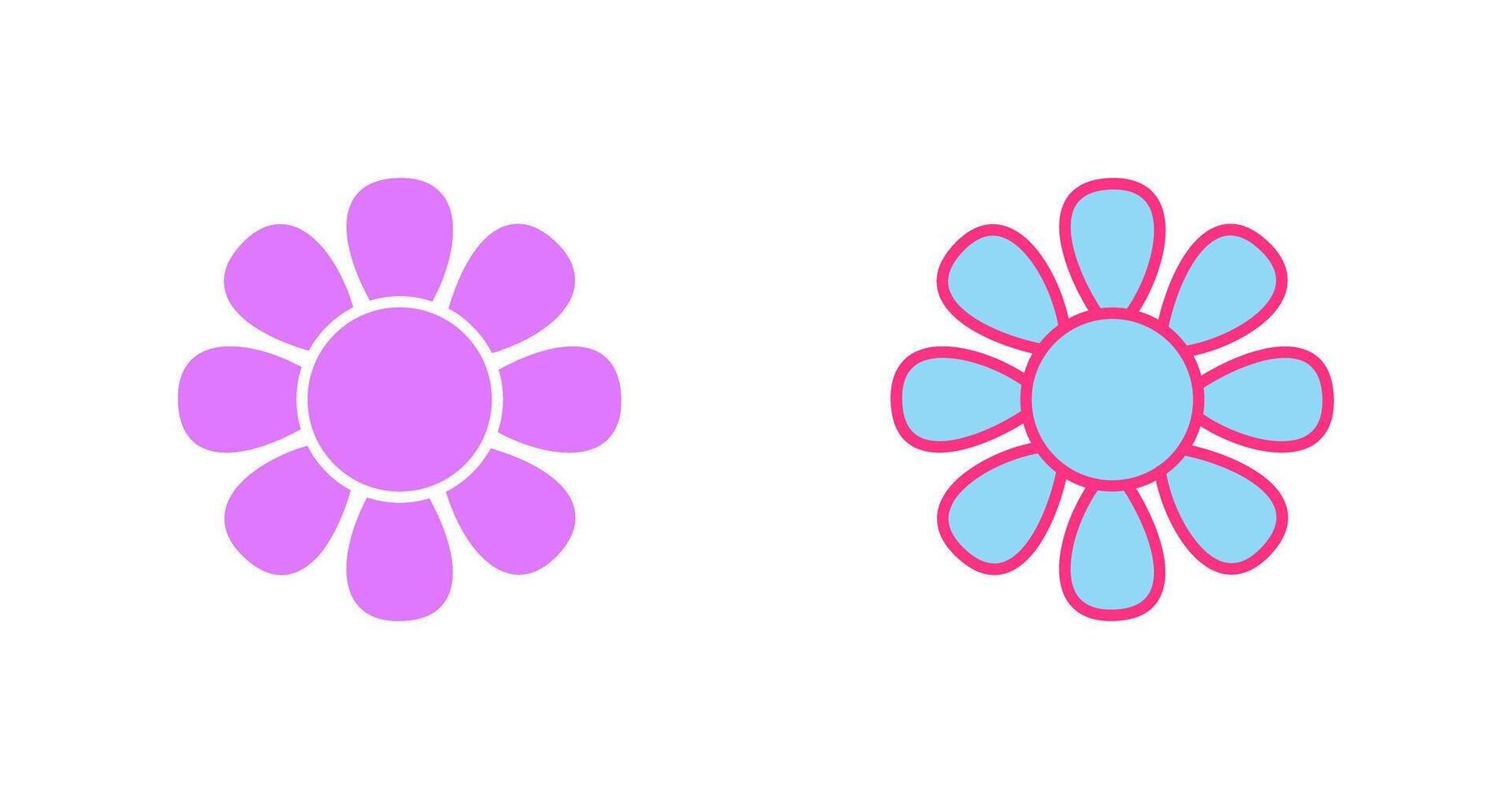Flower Icon Design vector