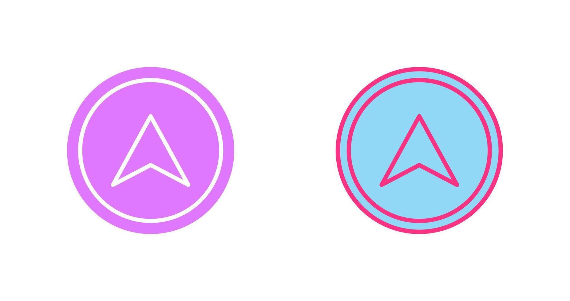 Navigation Icon Design vector