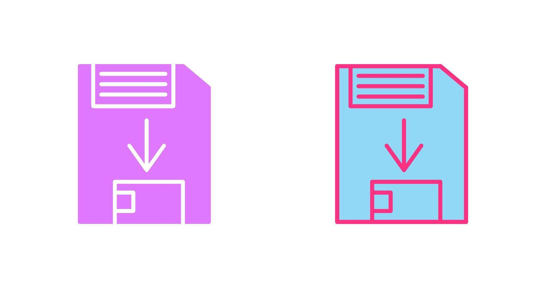 Save Icon Design vector