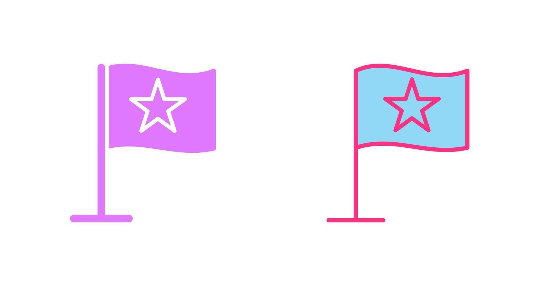 Flag Icon Design vector