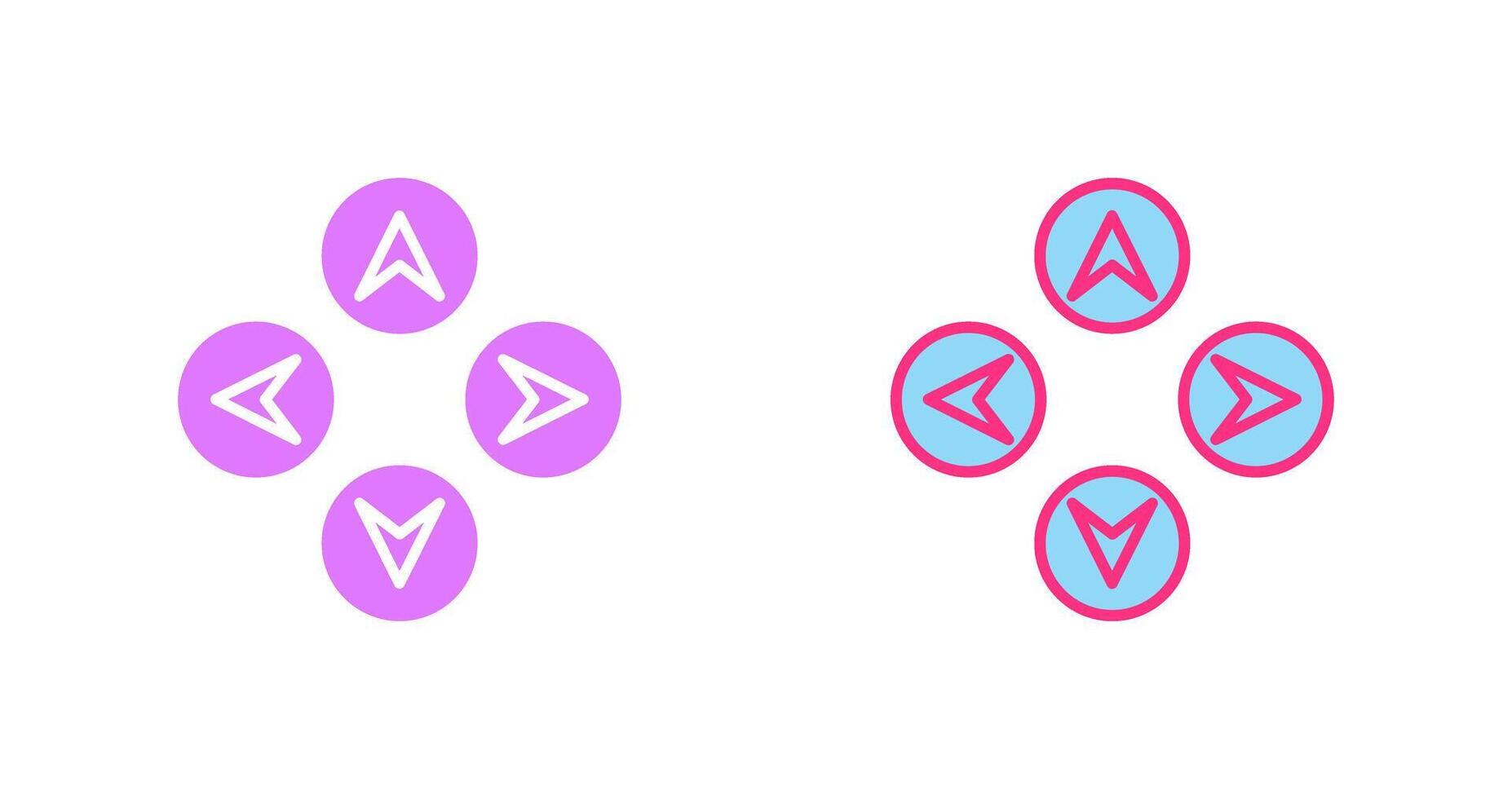 Arrow Directions Icon Design vector