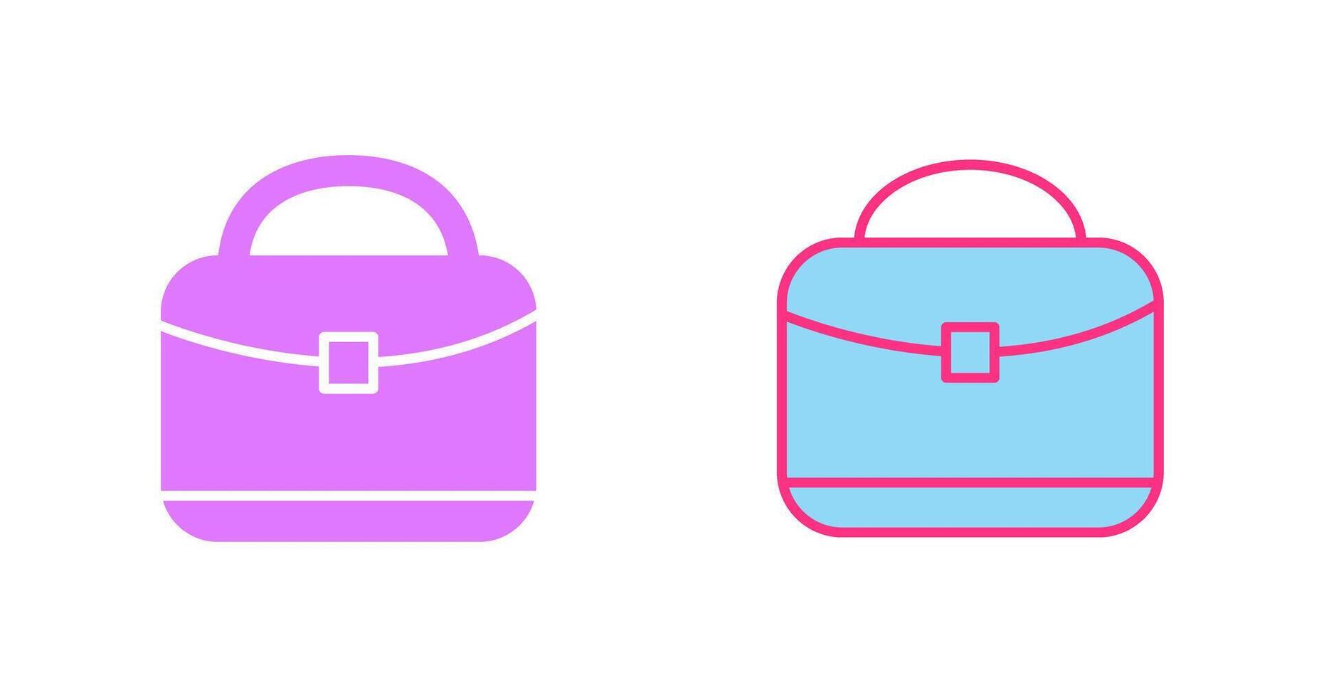 bolso icono diseño vector