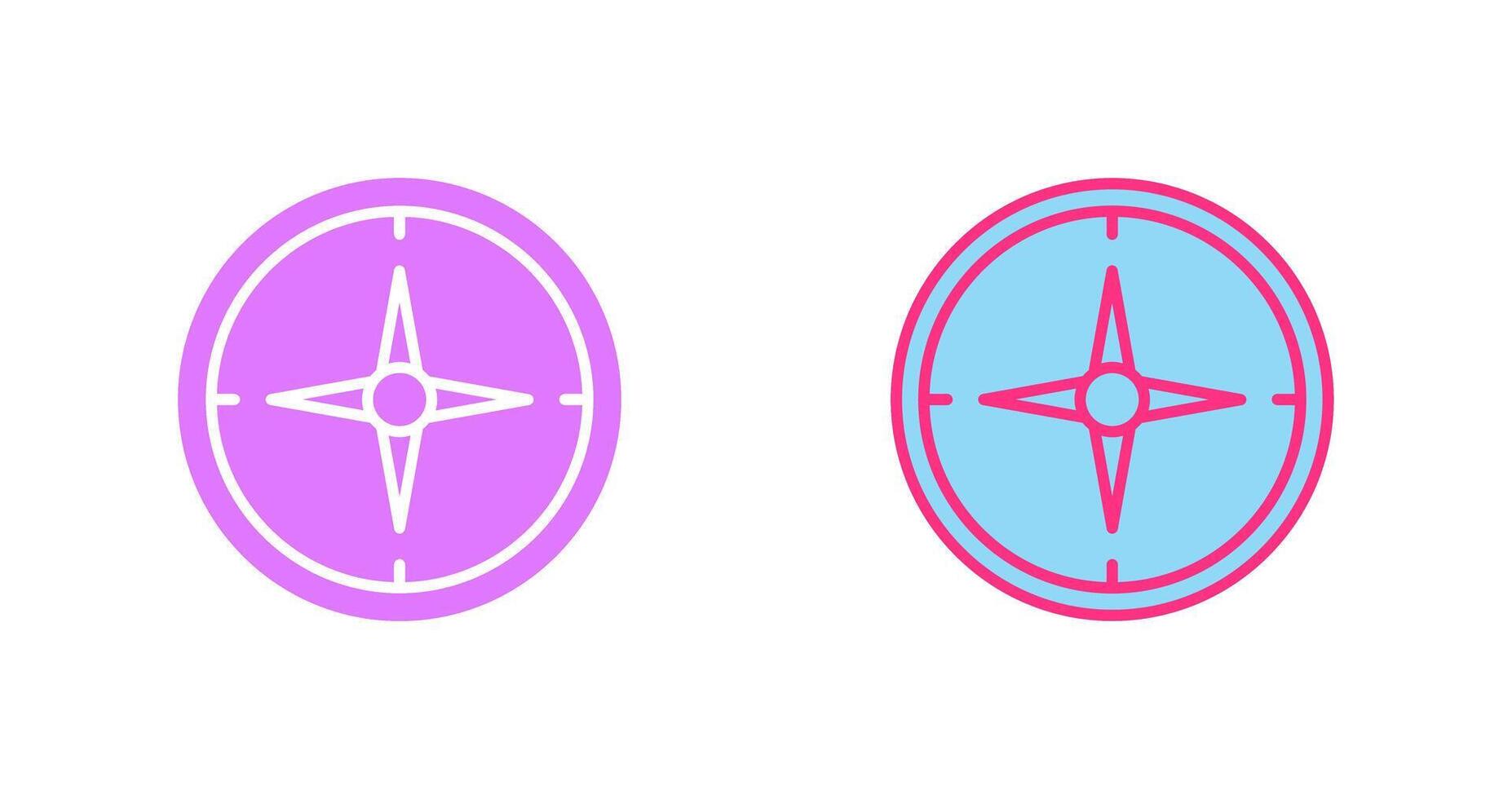 Compass Icon Design vector