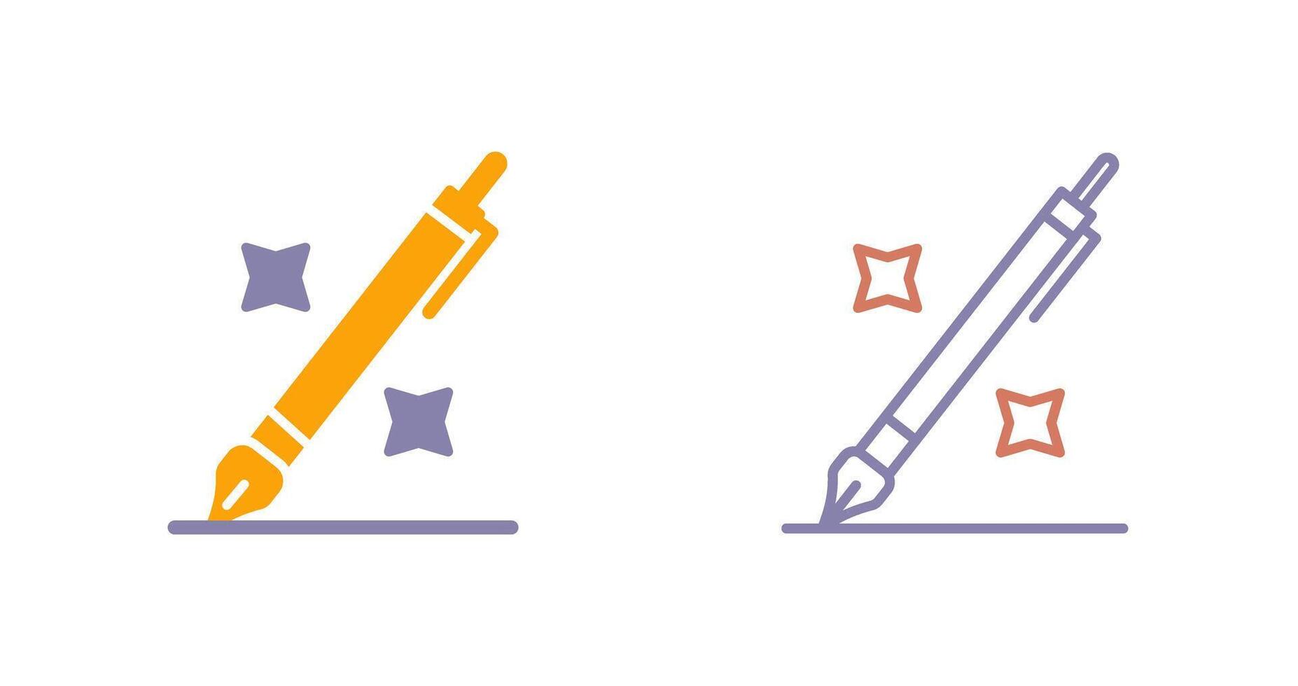 Pen Icon Design vector
