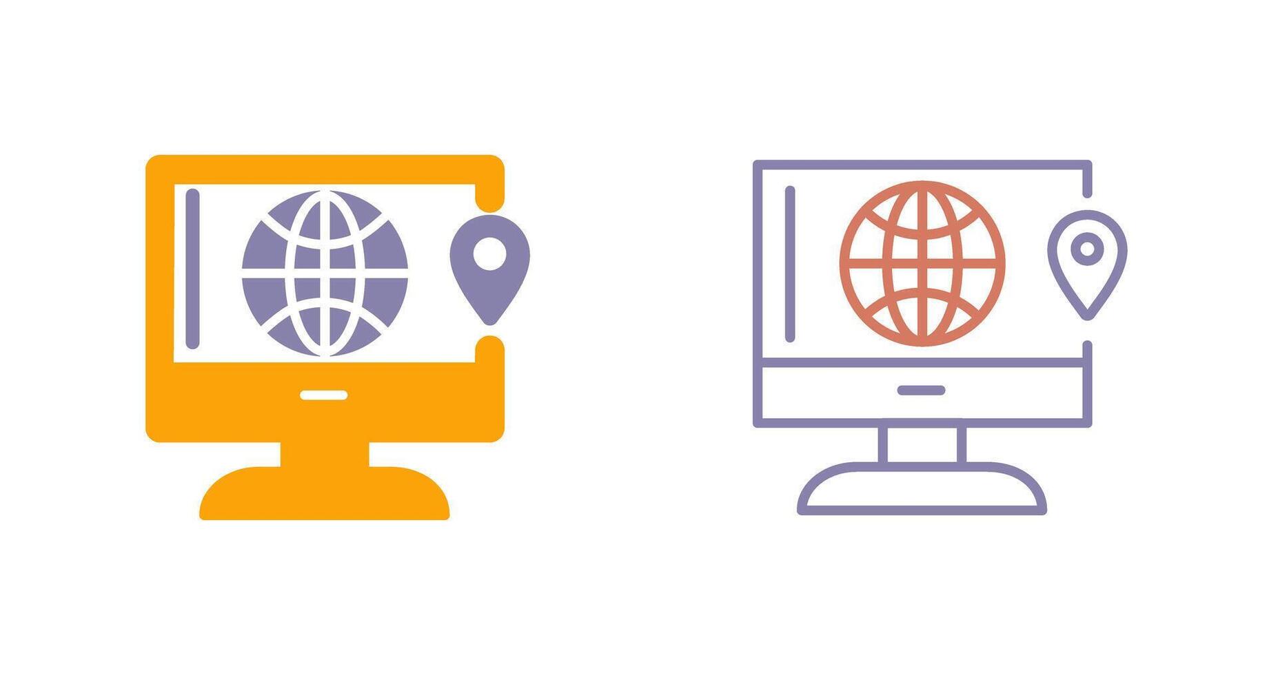 GPS Icon Design vector