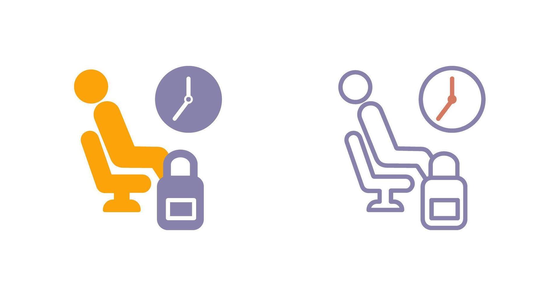 Waiting Icon Design vector
