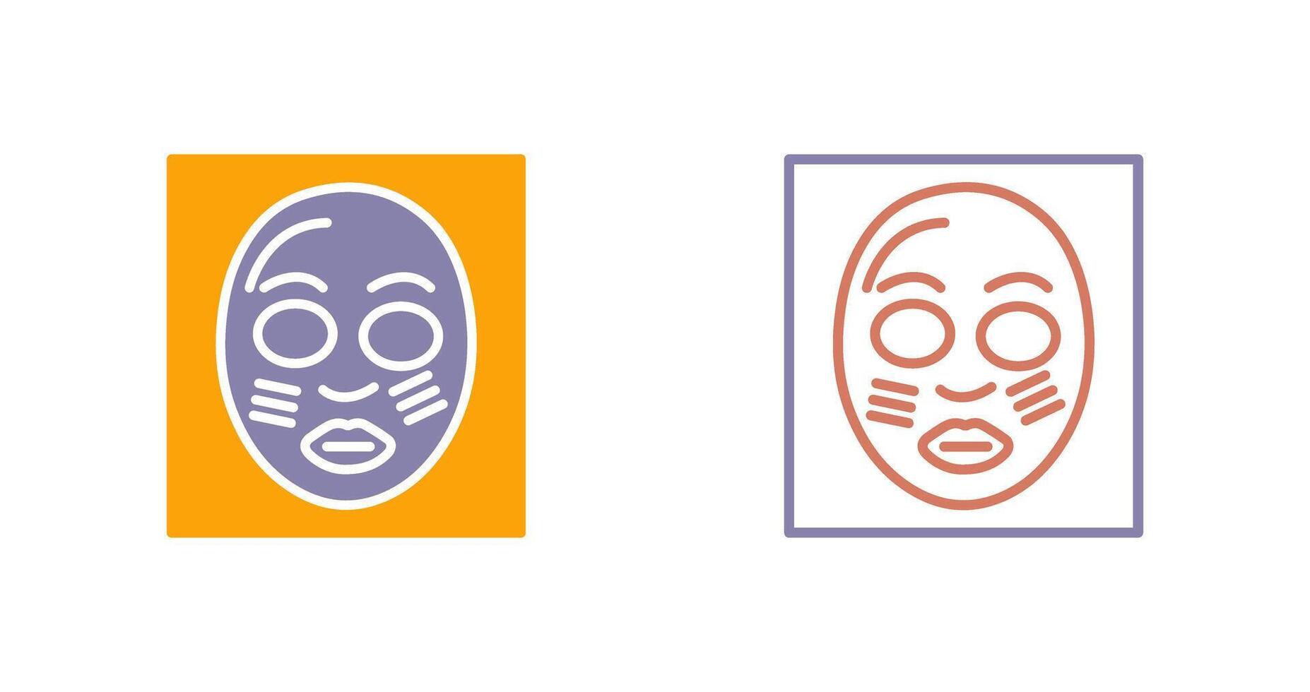 Facemask Icon Design vector