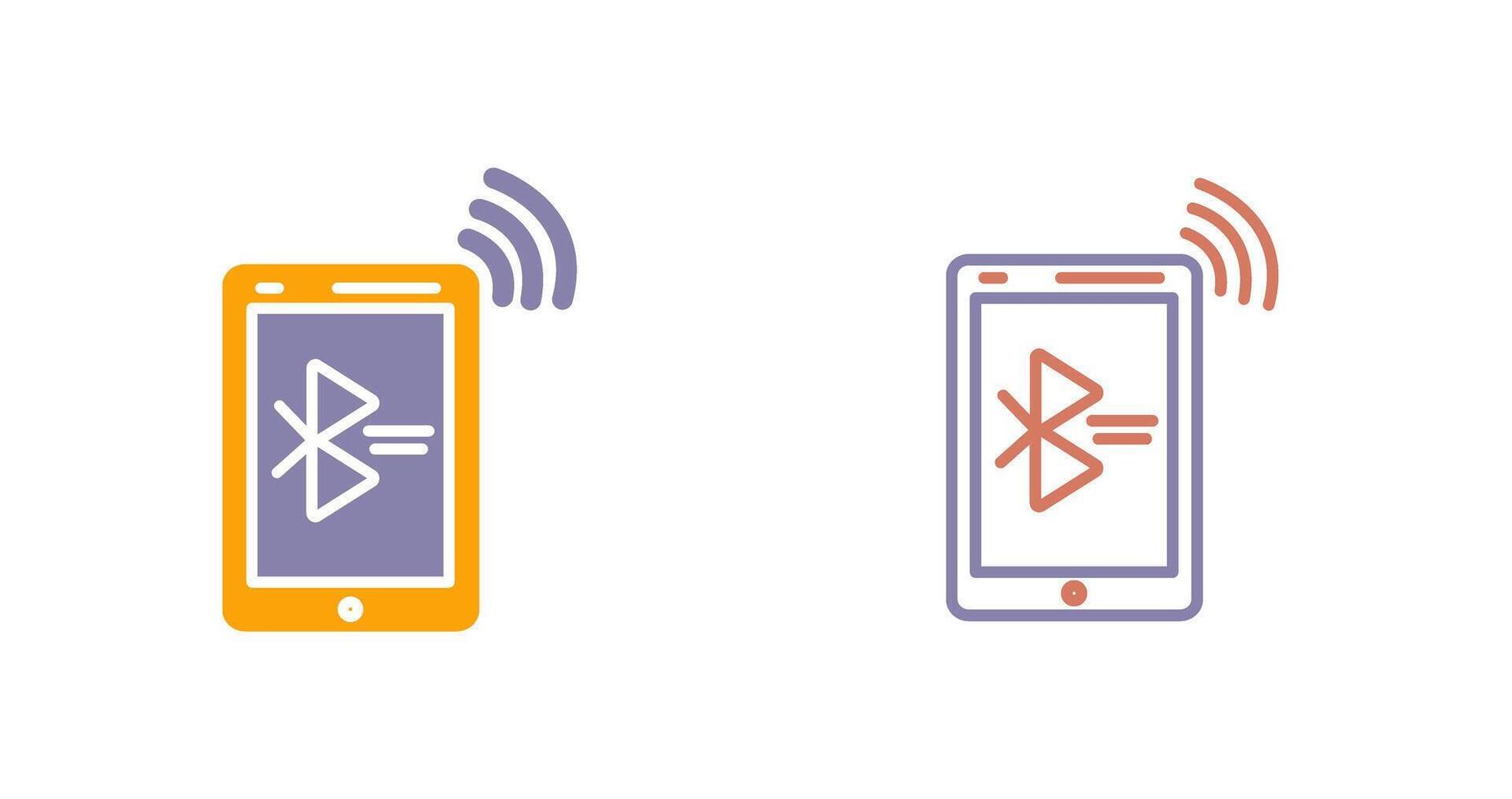Bluetooth Icon Design vector