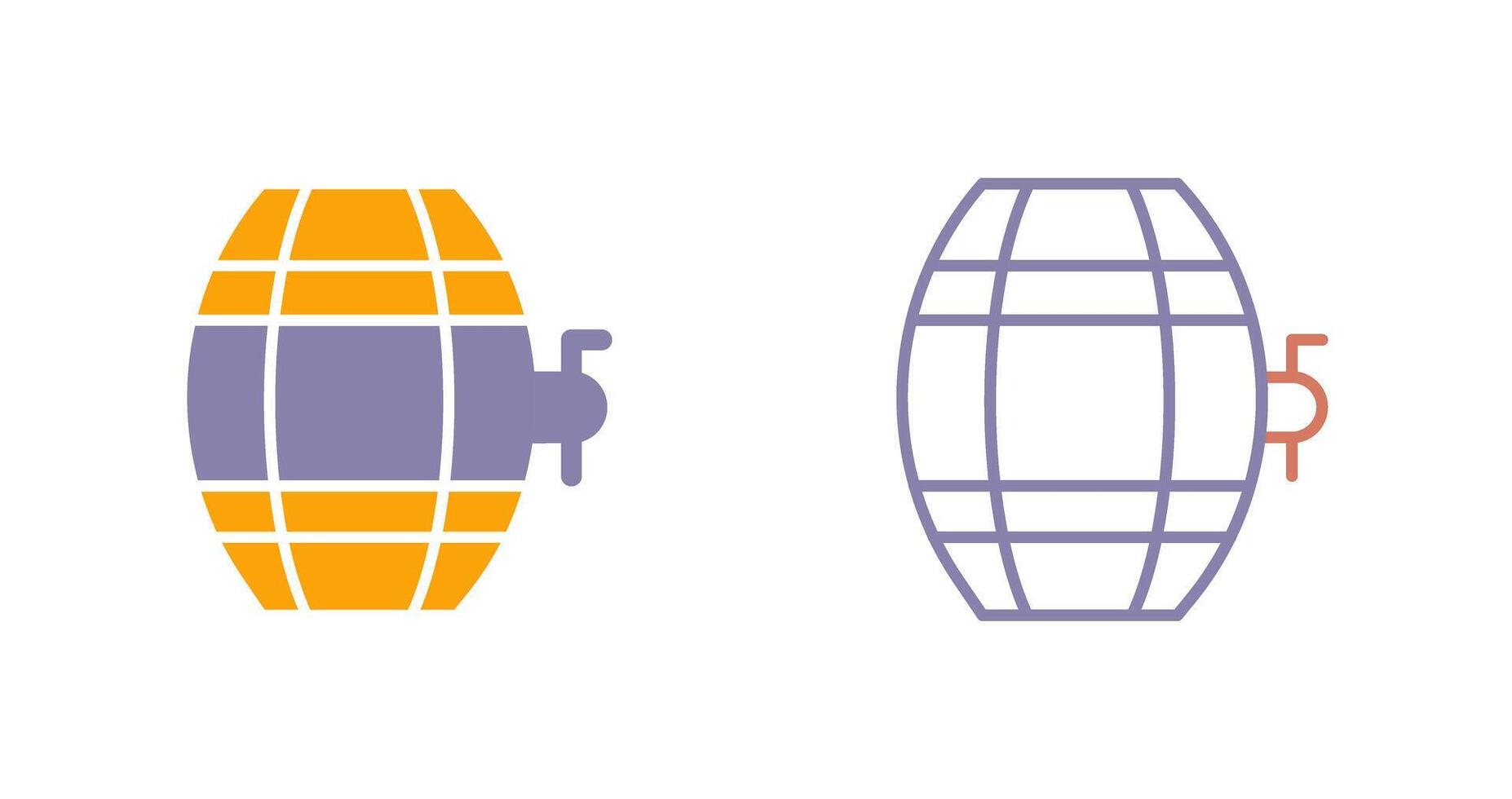 Barrel Icon Design vector