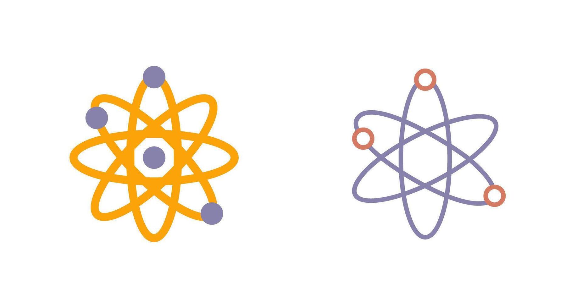 Proton Icon Design vector