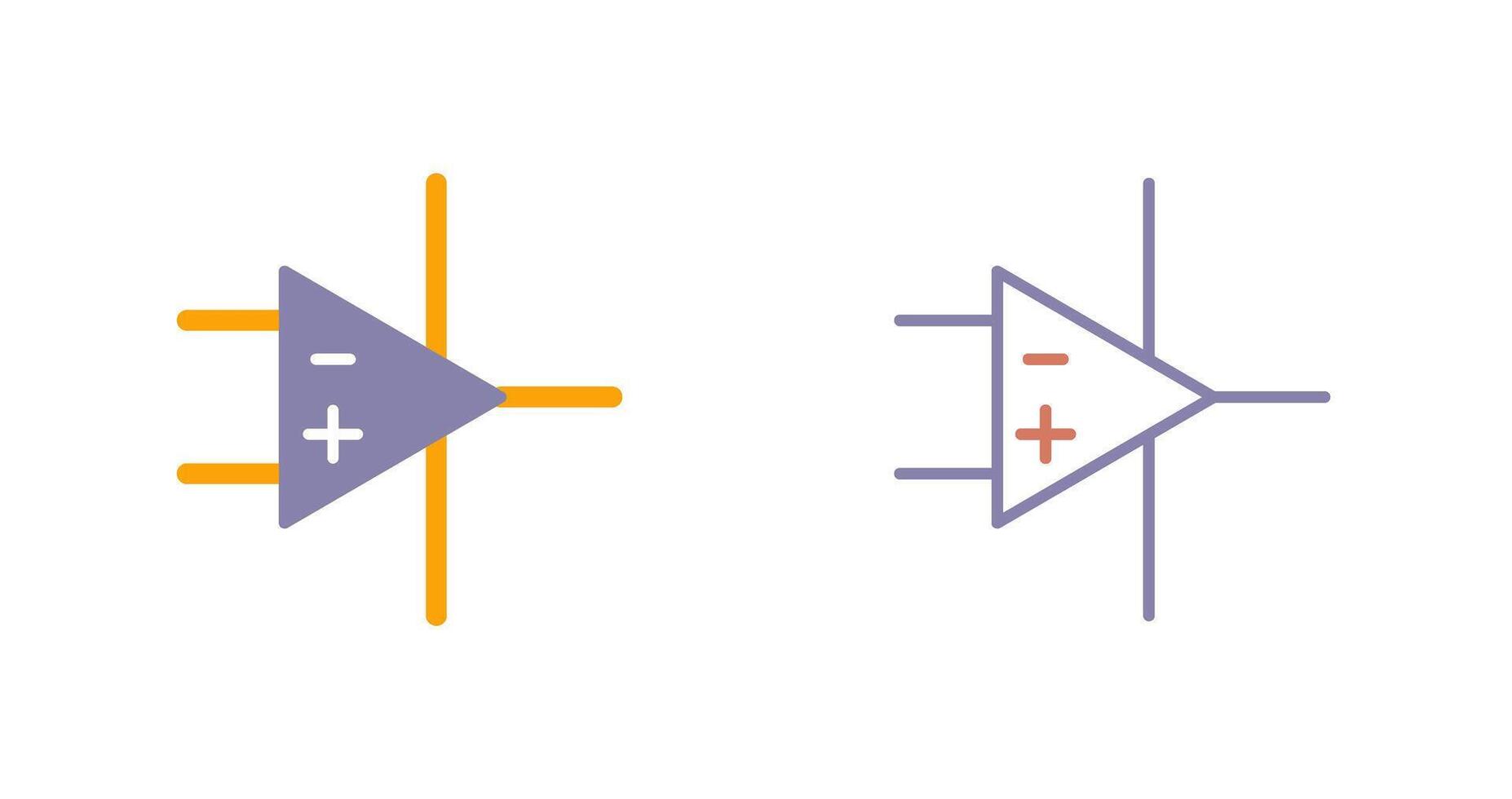 Amplifier Icon Design vector