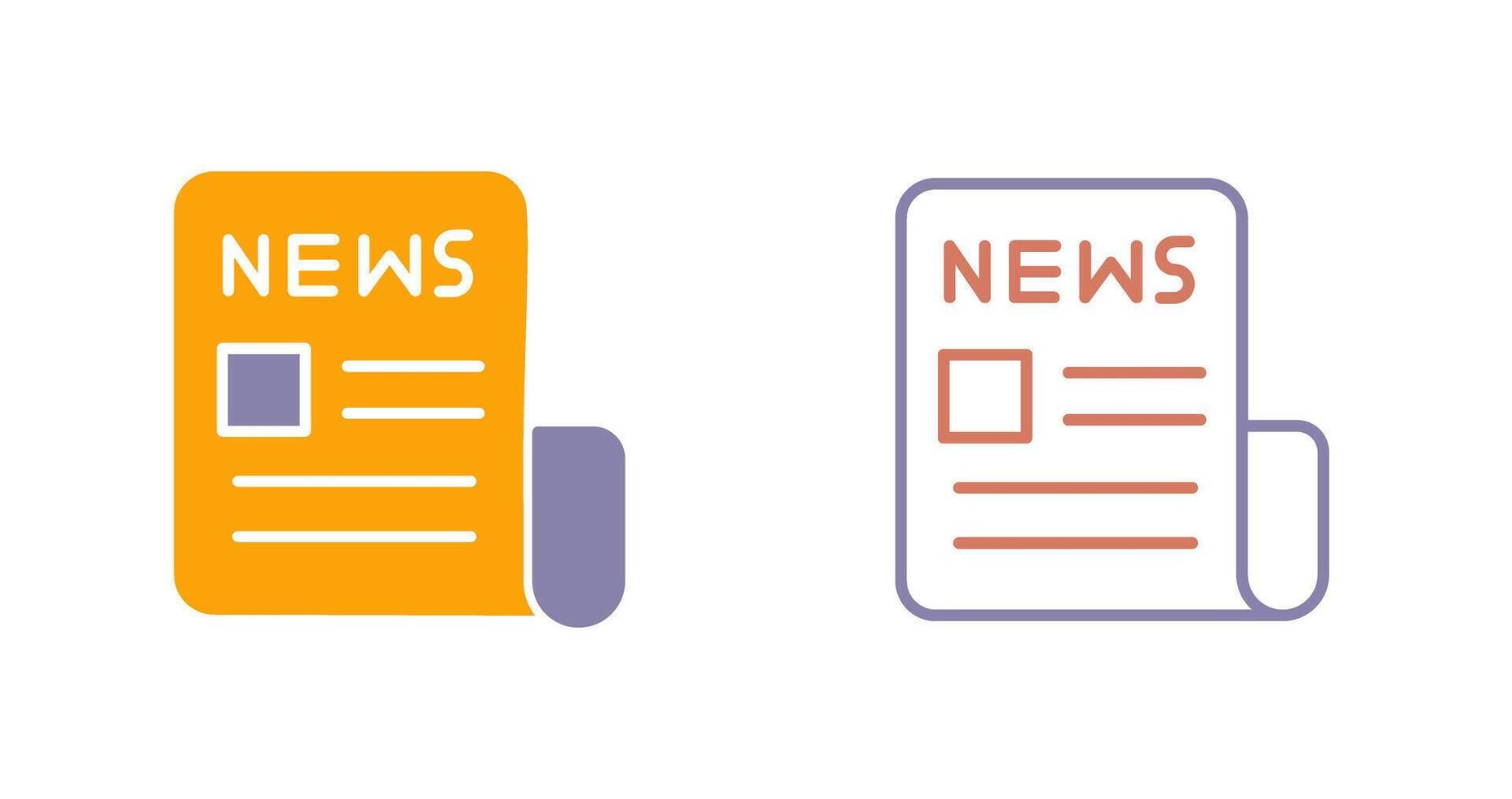 News Icon Design vector