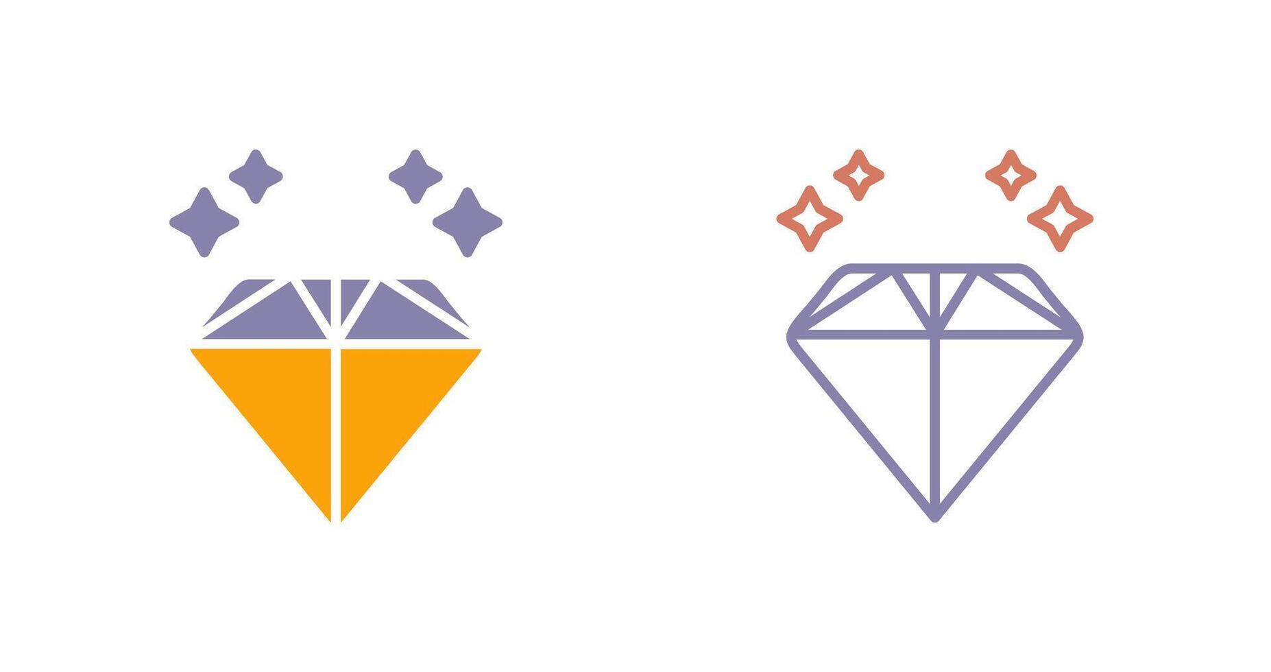 Diamond Icon Design vector