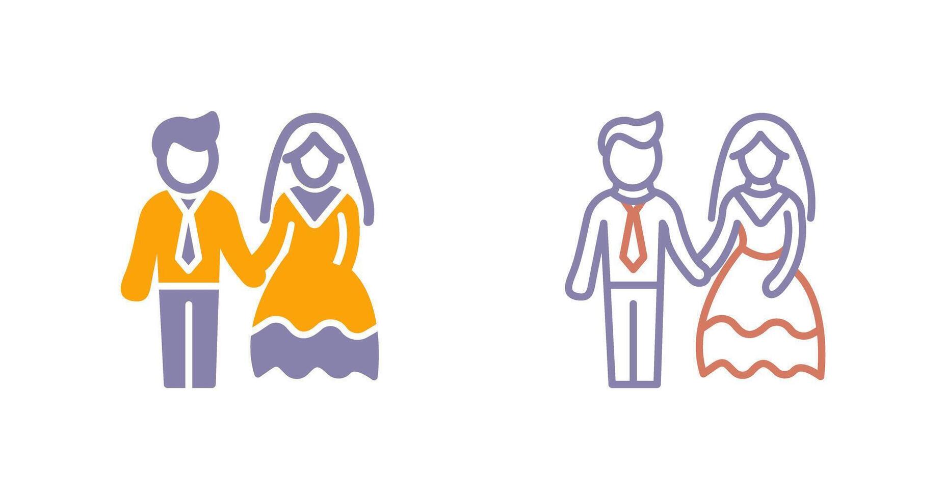 Couple Icon Design vector