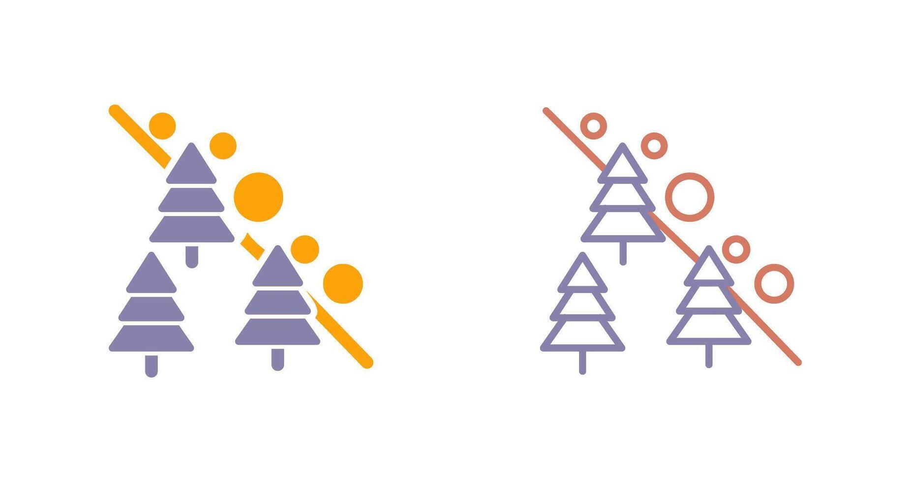 Avalanche Icon Design vector