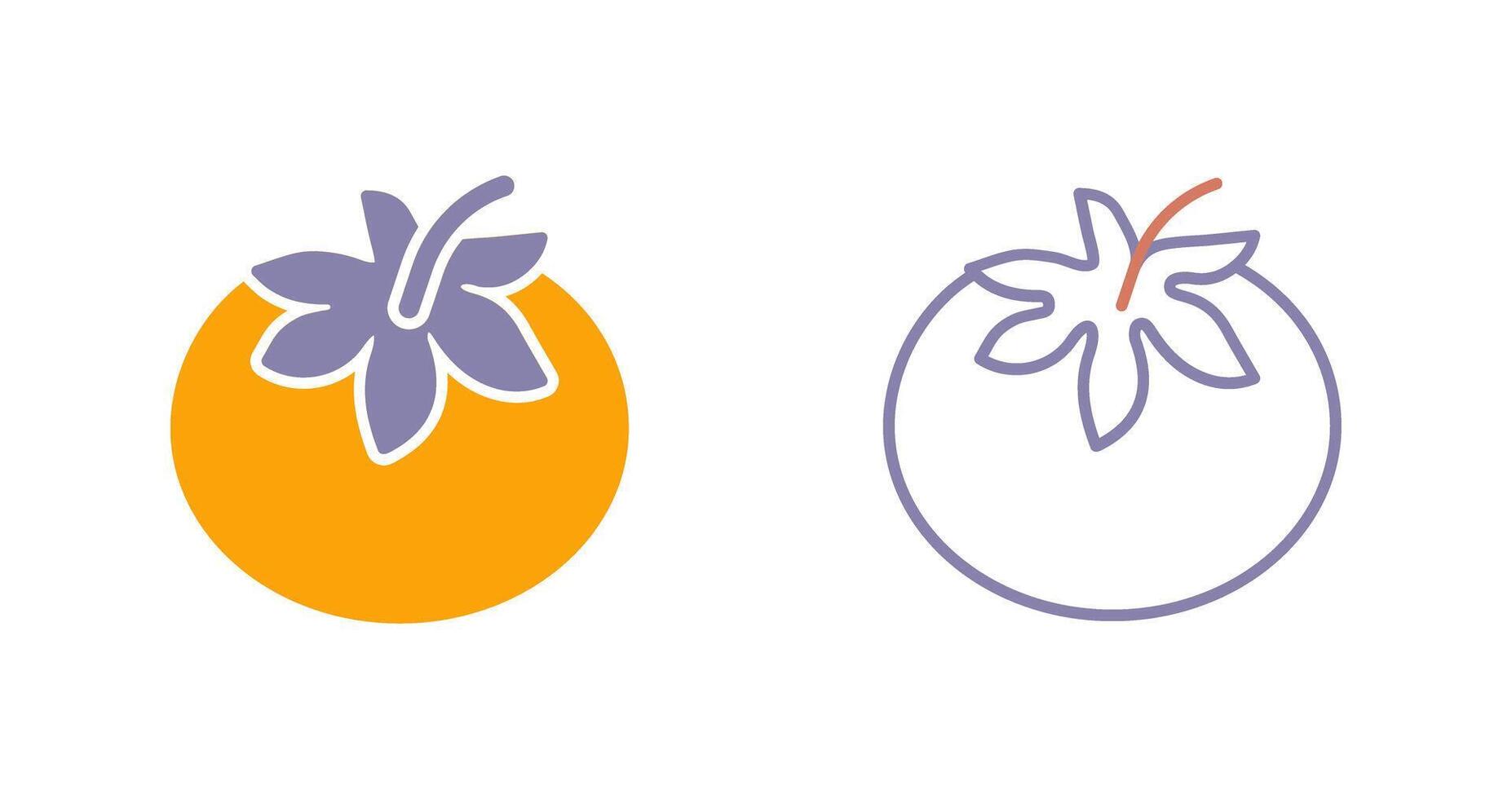 Tomato Icon Design vector