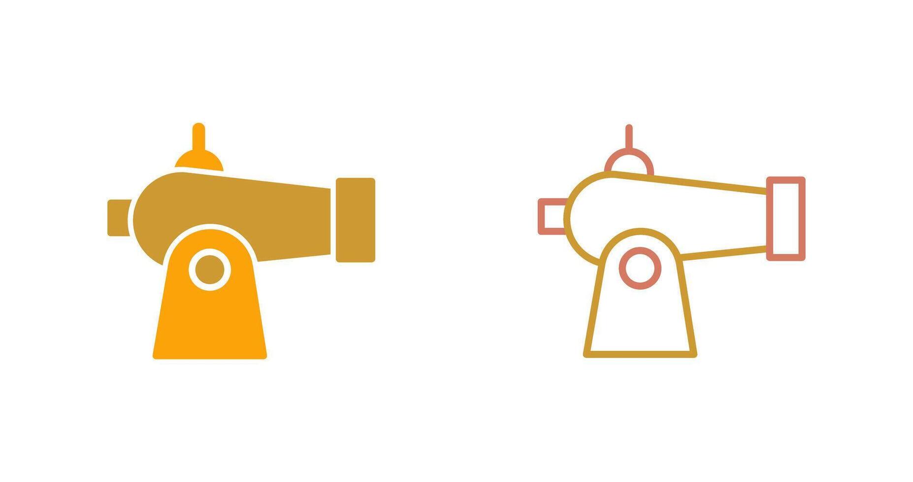 Cannon Icon Design vector