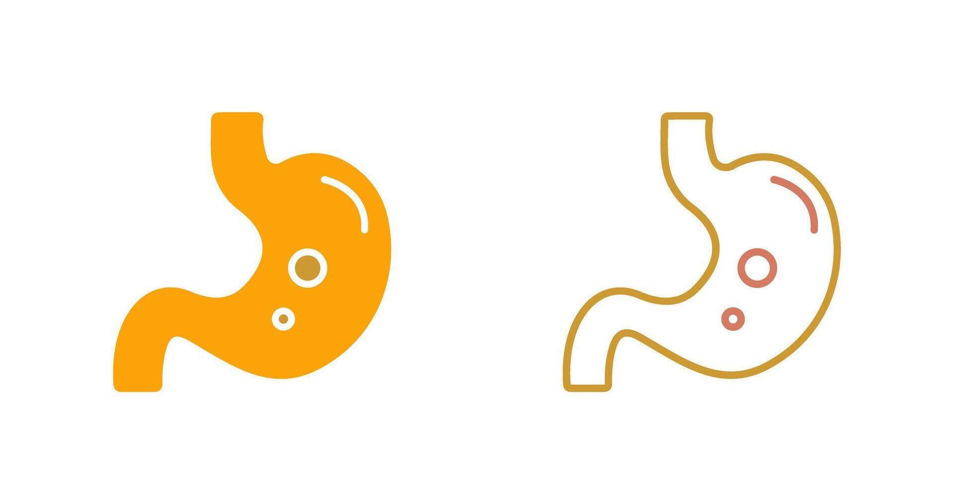 Stomach Icon Design vector