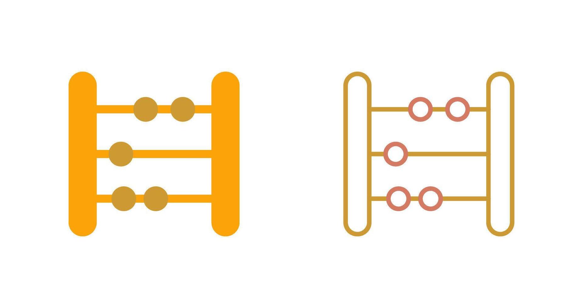 Abacus Icon Design vector