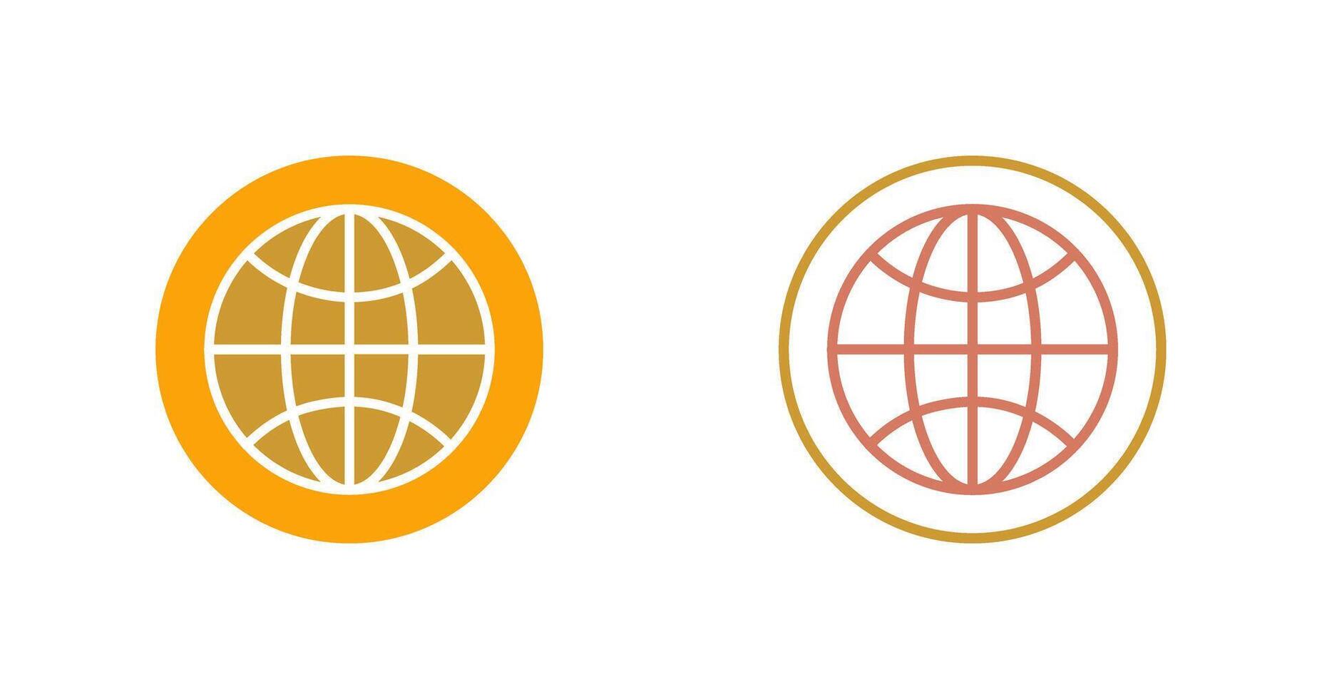 World Icon Design vector