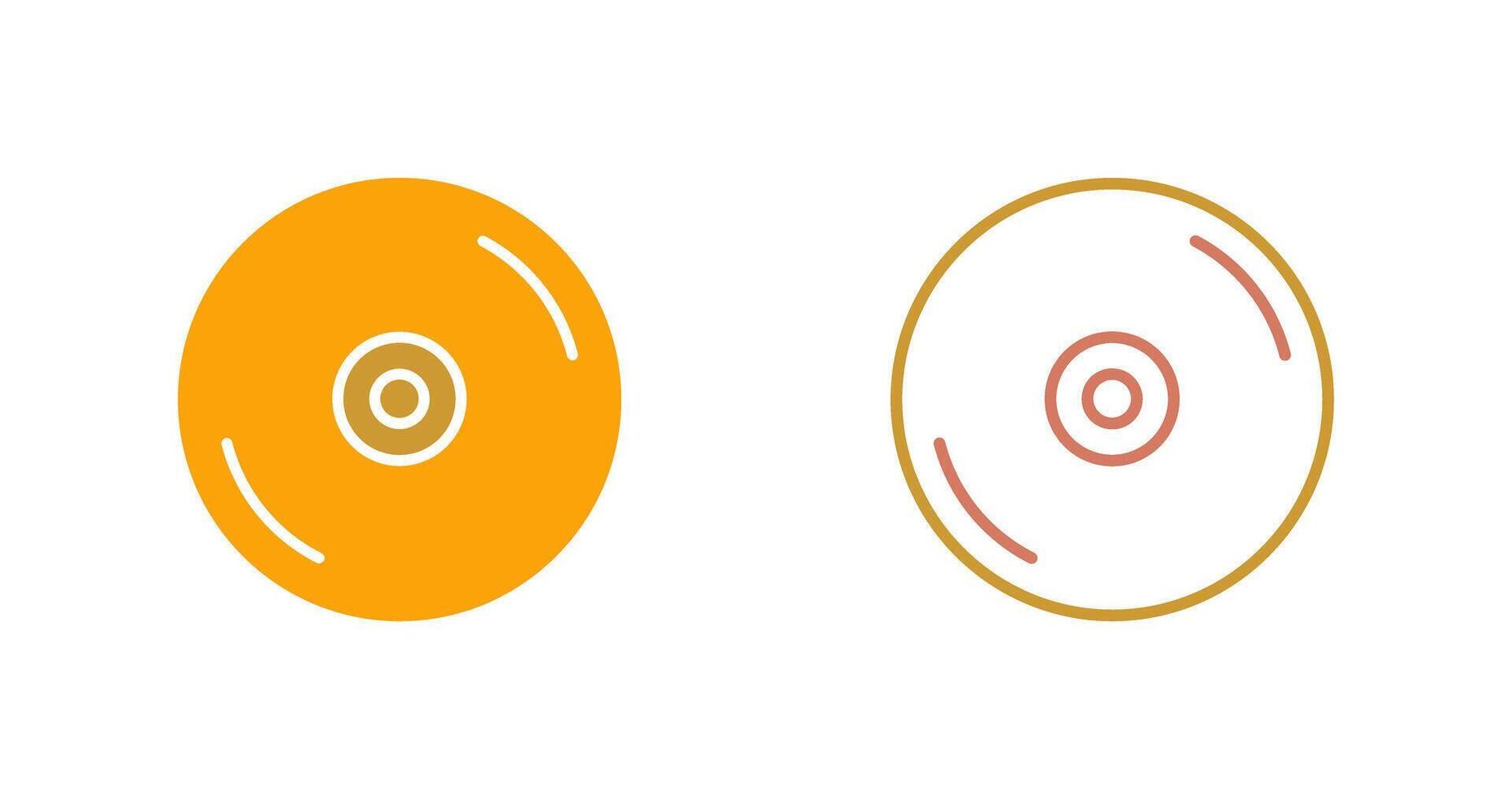 CD Icon Design vector