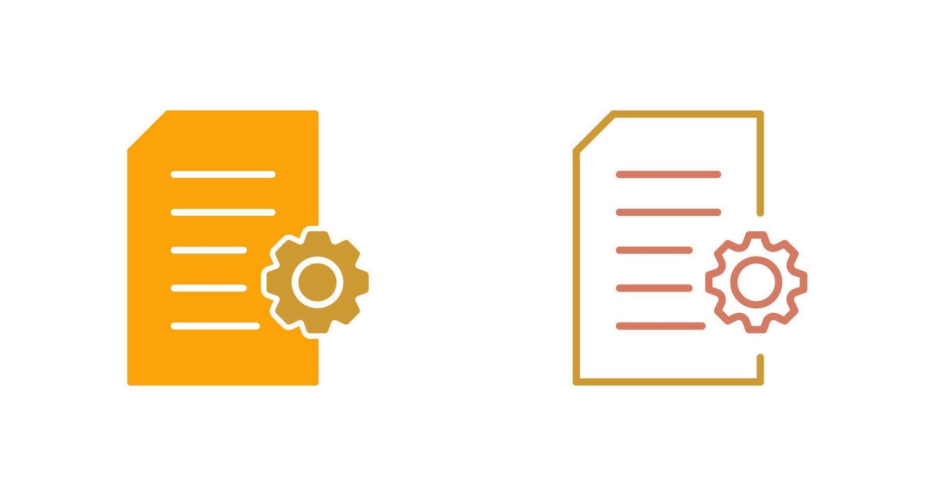 Setting Icon Design vector